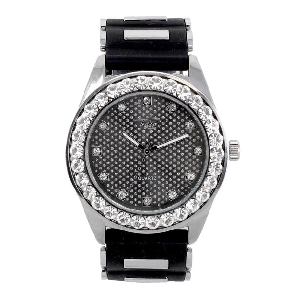 Urban Cross Dial Bullet Band Watch - 8653-BB