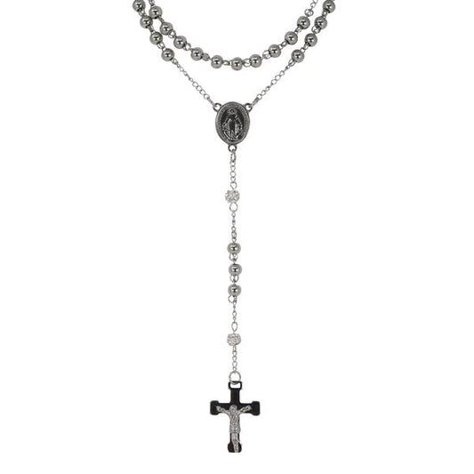 6mm Rosary Necklace - SRY-504