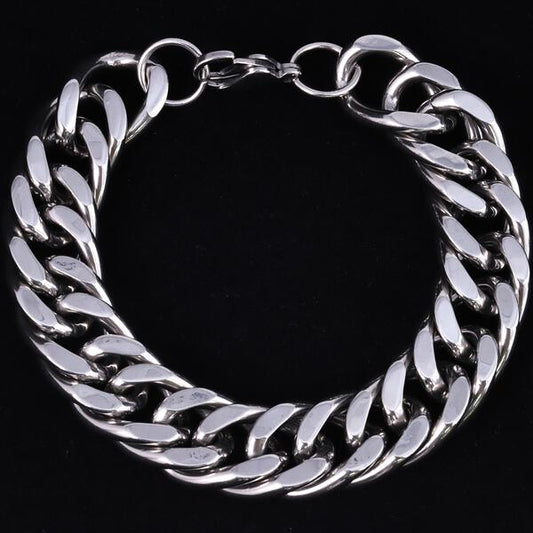 16mm Solid Cuban Bracelet - CSBR-605