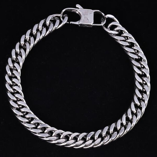 11mm Solid Cuban Bracelet - CSBR-602