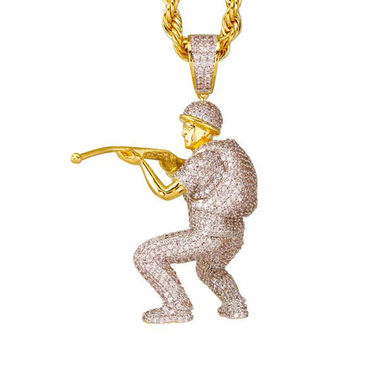 Soldier Pendant - BCH-1325