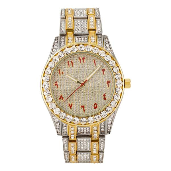 Urban Arab Dial mm Metal Band Watch - 9447E-MB