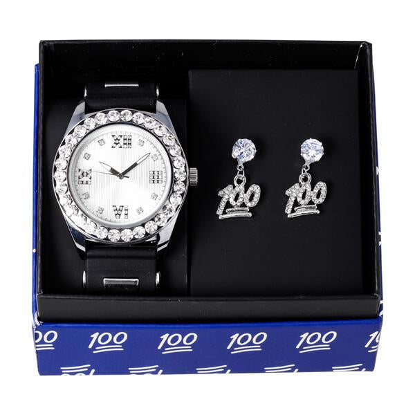 Watch and 100 Dangling Earring Gift Set - MSE-119