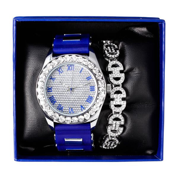 Watch and Bracelet Gift Set - 8653X-126