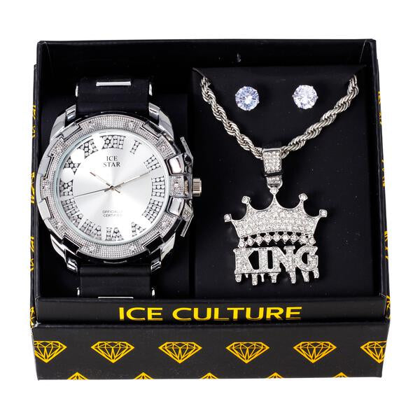 Watch and Necklace with Earrings Gift Set - W1K-159