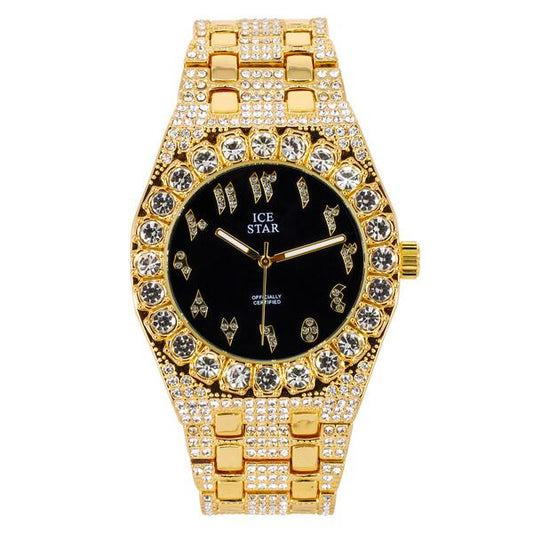 Urban Arab Dial 42mm Metal Band Watch - 9221T-MB