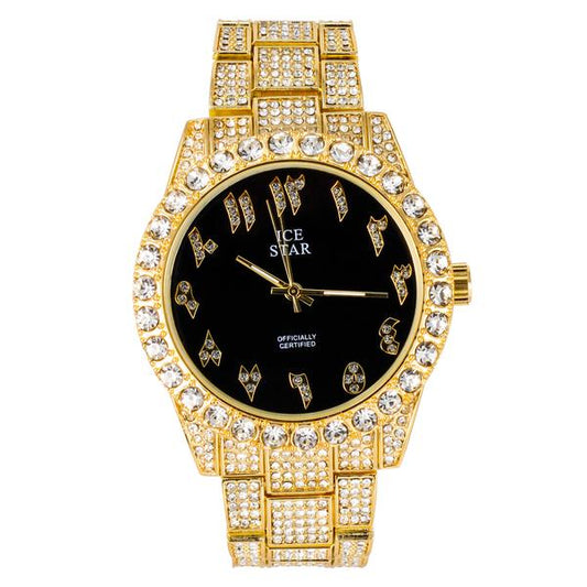 Urban Arab Dial mm Metal Band Watch - 9034T-MB