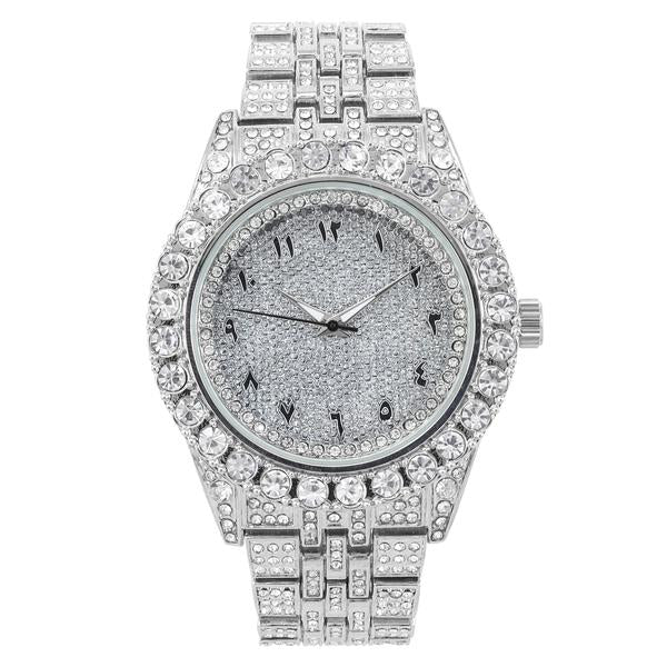 Urban Arab Dial 44mm Metal Band Watch - 9269K-MB