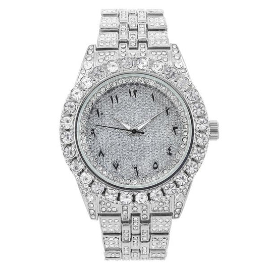 Urban Arab Dial 44mm Metal Band Watch - 9269K-MB