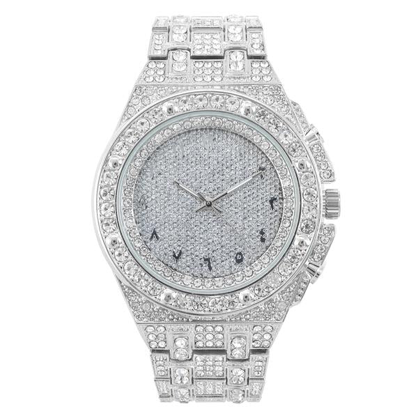 Urban Arab Dial 47mm Metal Band Watch - 9264K-MB