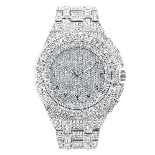 Urban Arab Dial 47mm Metal Band Watch - 9264K-MB