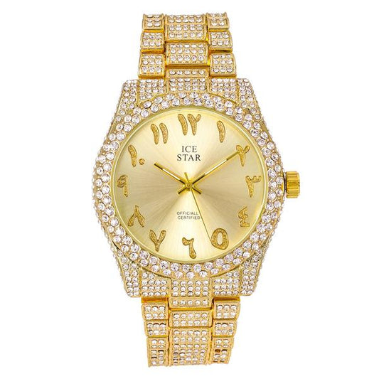 Urban Arab Dial 42mm Metal Band Watch - 9479T-MB