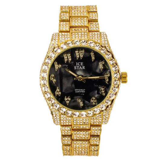 Urban Arab Dial 42mm Metal Band Watch - 9478T-MB