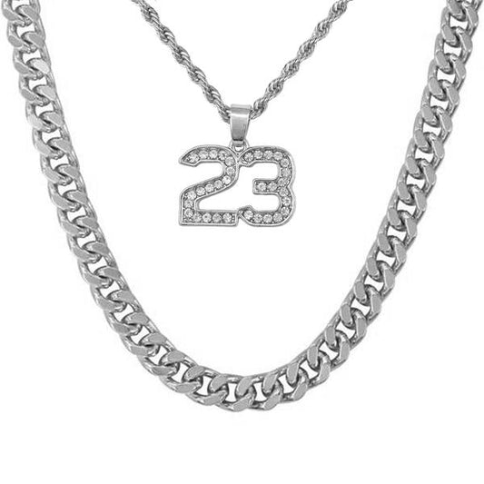 23-Necklace-&-9mm-Solid-Cuban-Chain-Set-