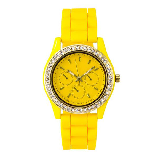 Ladies Silicone Band 45mm Watch - 7827-SB