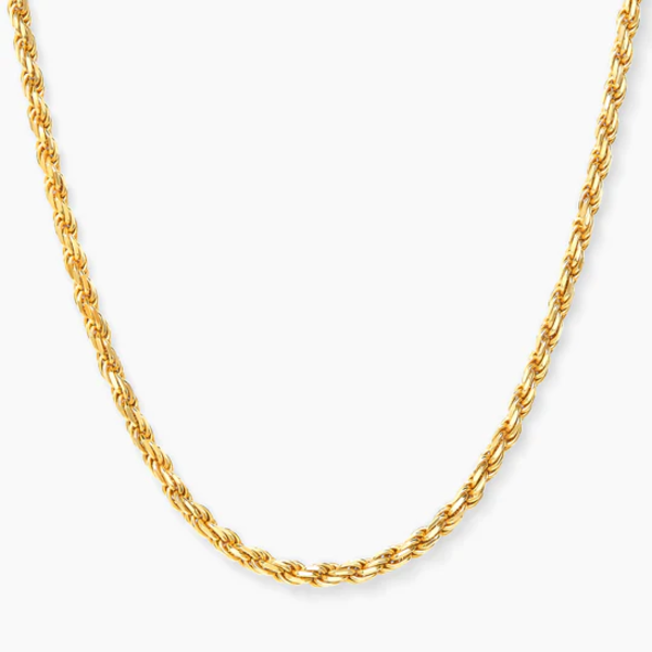 2.5MM ROPE CHAIN GOLD