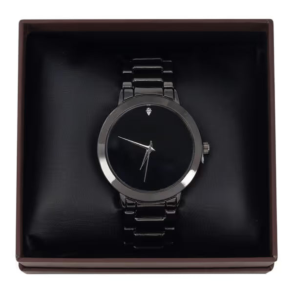 Round Boxed Watch - 4904-BXMB