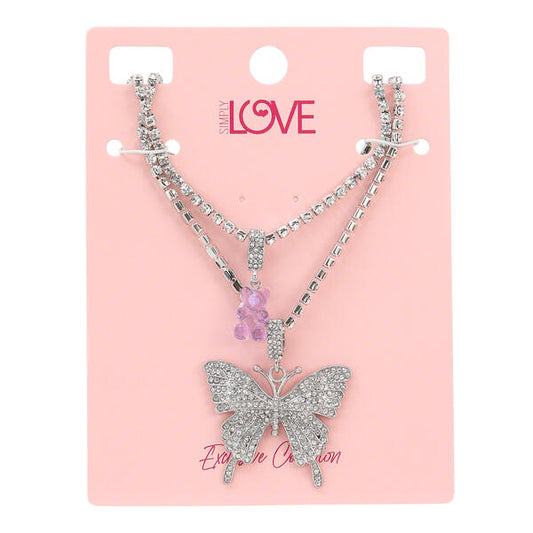 Ladies 2on Necklace Set - LNS-001