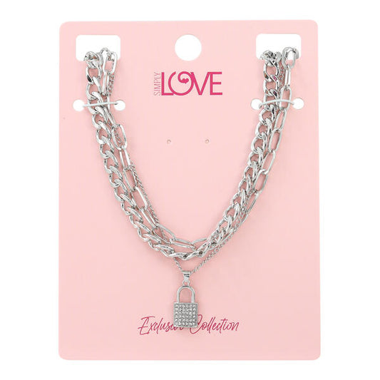 Ladies 3on Necklace Set - LNS-002