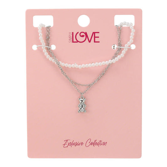 Ladies 3on Necklace Set - LNS-008