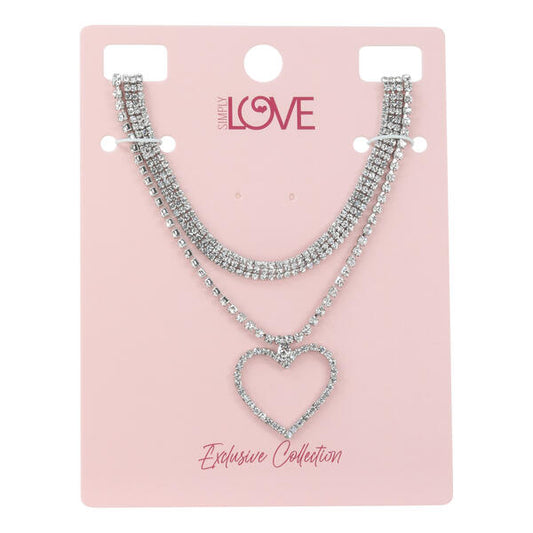 Ladies 2on Necklace Set - LNS-012