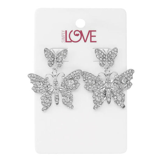 Ladies Butterfly Earrings - LSE-004