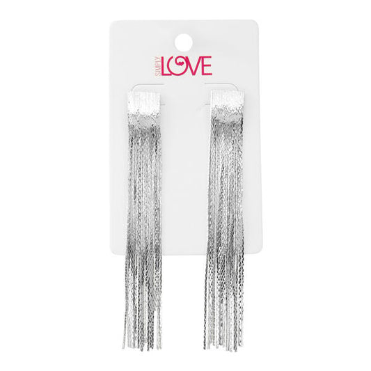 Ladies Drop Earrings with Tassles - LSE-030