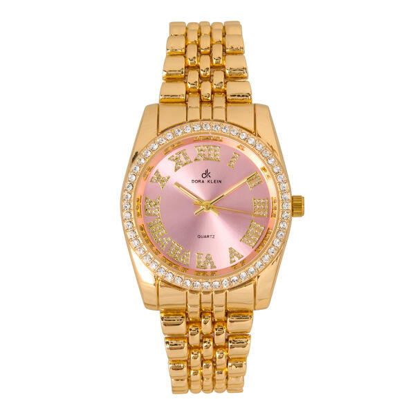 Ladies DK 35mm Metal Band Watch - 9911B-MB