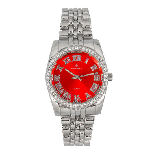 Ladies DK 35mm Metal Band Watch - 9911B-MB