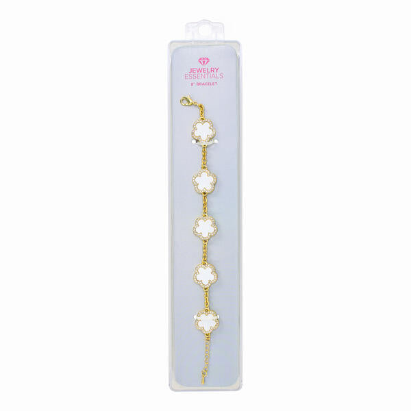 15mm Clover Chain Link Bracelet - HBRS-102