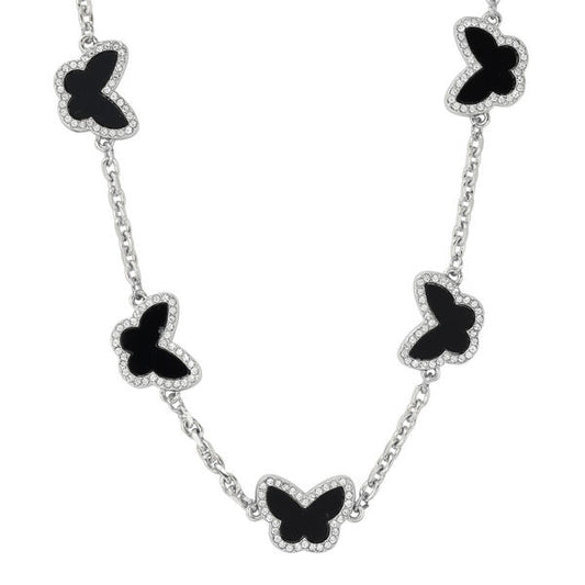 Butterfly Clover Necklace - HCHS-108