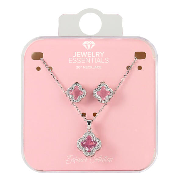 Ladies Pendant Earring in Acrylic Box - EP-156