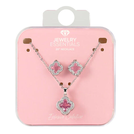 Ladies Pendant Earring in Acrylic Box - EP-156