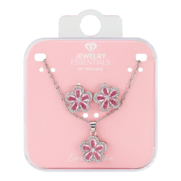 Ladies Pendant Earring in Acrylic Box - EP-158