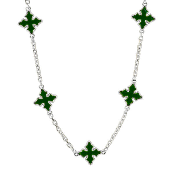 Multi Cross Necklace - CRCH-61