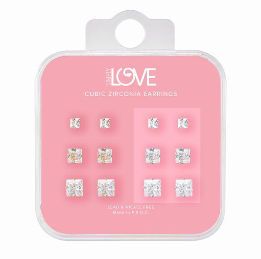 Carded 6on Earring Sets - CET-212