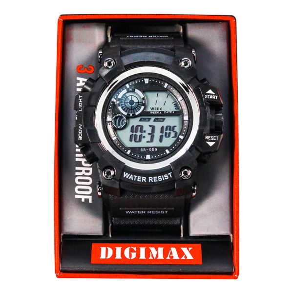 Digimax Water Resistant Digital Watches - 9069B-DGBX