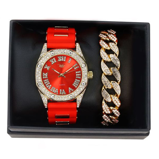 Watch & Bracelet Gift Set - WBR-121