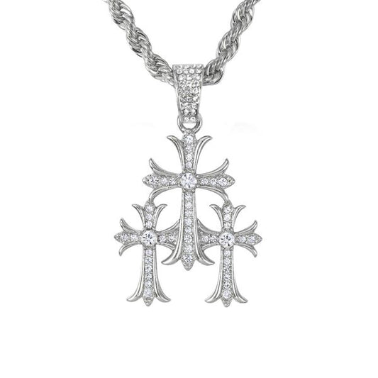 Triple Cross Pendant - RC-1021