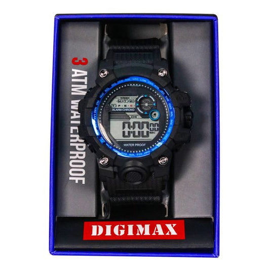 Digimax Water Resistant Digital Watches In Cube Box - 10062-DGBX