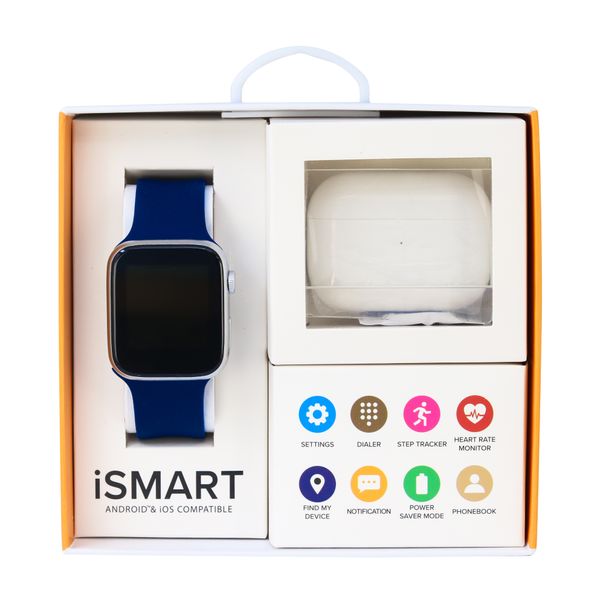Smart Watch (T900) With Tws And Cover - SMRT-9105