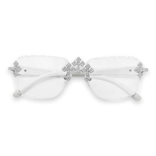Clear Lens Opaque Sunglasses - ASG-2103
