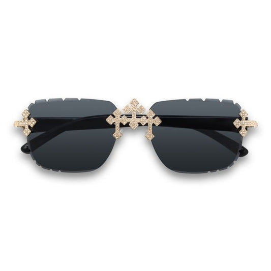 Black Lens Sunglasses - ASG-2107