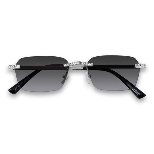 Smoke Gradient Lens Ice Sunglasses - ASG-480