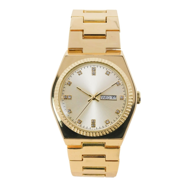 Classic Metal Band Watch - 10331-MB