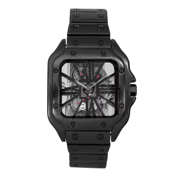 Urban Iced Out Square Watch - 10131-MB