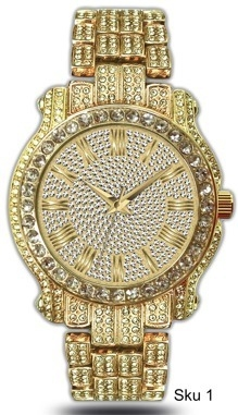 Urban Iced Out Watch - 7341D-MB
