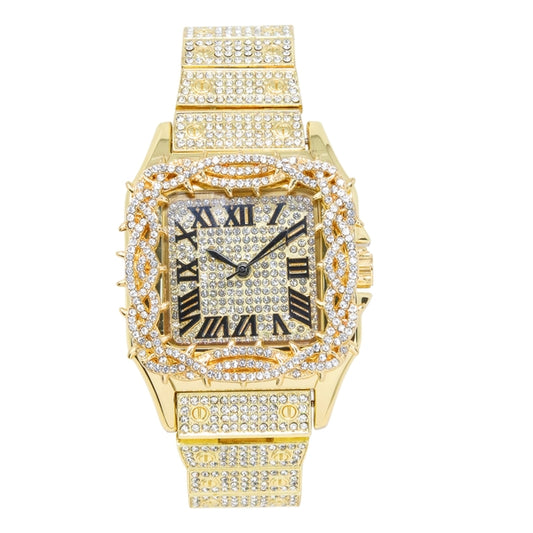 Urban Square Metal Band Watch - 10178B-MB