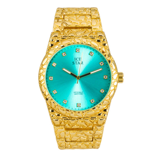 Urban 43mm Nugget Metal Band Watch - 8364-MB