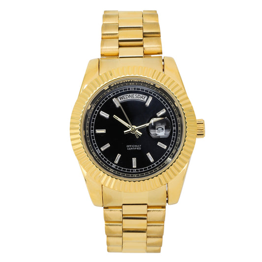 Stainless Steel 39MM Classic Quartz MB Watch - 8813E MB